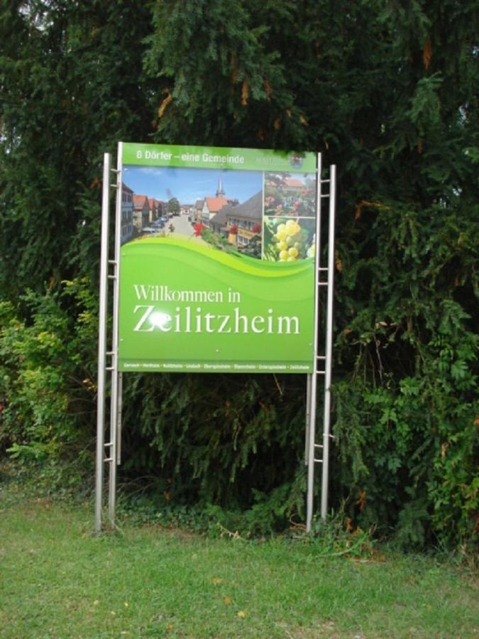Ferienwohnung Troeppner Kolitzheim Dış mekan fotoğraf